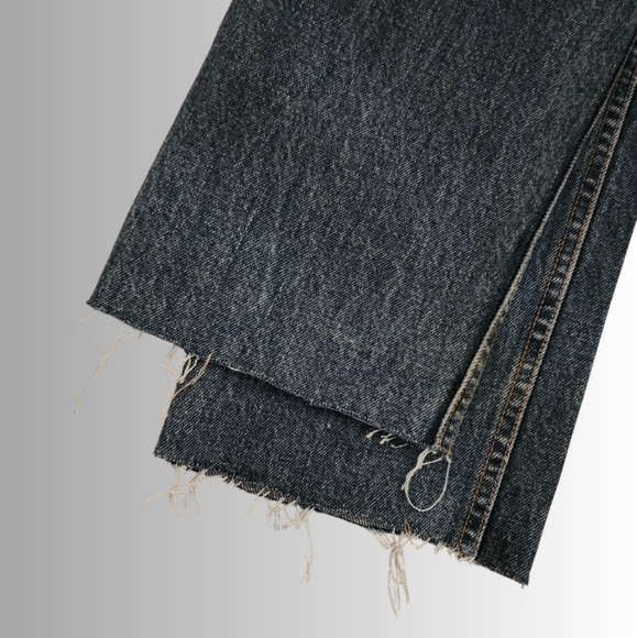 Vintage x 80s Levi’s 505 Original Fit Straight Leg Blue Indigo Jean - Picture 11 of 11